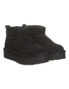BEARPAW Дамски боти 14046 Естествена кожа Бежов Черен