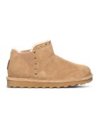 BEARPAW Велурени боти без закопчаване - Камел