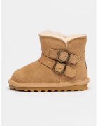 BEARPAW Велурени боти Katya с лесно обуване - Карамел