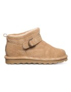 BEARPAW Велурени боти Petite с лесно обуване Камел