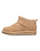 BEARPAW Велурени боти Petite с лесно обуване Камел