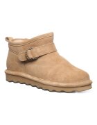 BEARPAW Велурени боти Petite с лесно обуване Камел