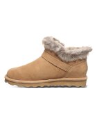 BEARPAW Велурени боти с еко пух Камел