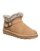 BEARPAW Велурени боти с еко пух Камел