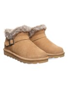 BEARPAW Велурени боти с еко пух Камел