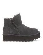 BEARPAW Велурени боти с цип и равна платформа