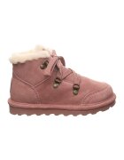 BEARPAW Велурени боти с връзки и вълна