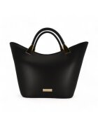 BESSO Дамска чанта Dolce Eleganza от естествена кожа