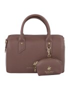 Beverly Hills Polo Club Чанта от еко кожа - Тъмнокафяв