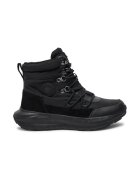 BIG STAR SHOES Дамски боти до глезена - 73190 - Естествена кожа - Черен