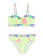 BILLIEBLUSH Бански от две части Шам фъстък зелено