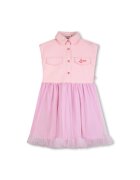 BILLIEBLUSH Рокля с дизайн 2в1 Светлорозов