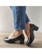 BIO FLEX Ежедневни дамски обувки 006-100 Black + Croco - Черни