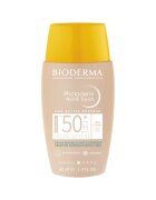 Bioderma Слънцезащитен флуид Photoderm Nude Touch Mineral SPF 50+ Много светъл нюанс За комбинирана и мазна кожа 40 мл