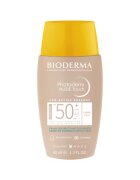 Bioderma Слънцезащитен флуид Photoderm Nude Touch Mineral SPF 50+ Светъл нюанс За комбинирана и мазна кожа 40 мл