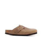 Birkenstock Дамски чехли Boston - естествена кожа - кафяви