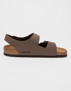 Birkenstock Сандали Milano от еко кожа с токи Кафяв/Бронз