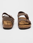 Birkenstock Сандали Milano от еко кожа с токи Кафяв/Бронз