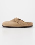 Birkenstock Унисекс кожено сабо Boston Светъл камел
