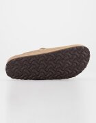 Birkenstock Унисекс кожено сабо Boston Светъл камел