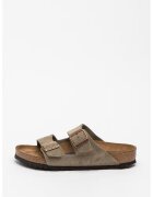 Birkenstock Унисекс велурени чехли Arizona с анатомична стелка
