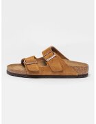 Birkenstock Велурени чехли Arizona