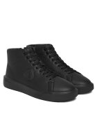 Blauer Мъжки боти Lea Blk Black - екологична кожа - черни