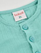 boboli Памучен гащеризон с джобове Ментово зелено