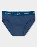 boboli Слипове с памук - 3 чифта Зелен/Тъмносин