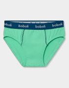 boboli Слипове с памук - 3 чифта Зелен/Тъмносин