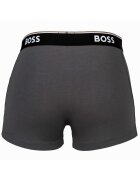 BOSS Боксерки с лого - 3 чифта Червен/Черен/Сив