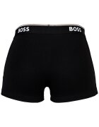 BOSS Боксерки с лого - 3 чифта Червен/Черен/Сив