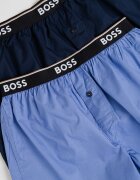 BOSS Боксерки с лого на талията - 2 чифта Син
