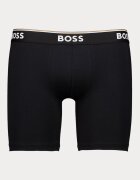 BOSS Боксерки с лого на талията - 3 чифта Черен