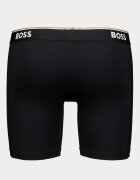 BOSS Боксерки с лого на талията - 3 чифта Черен