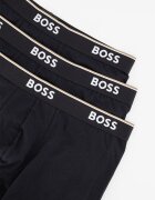 BOSS Боксерки с лого на талията - 3 чифта Черен