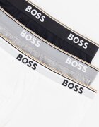 BOSS Боксерки с лого на талията - 3 чифта Черен/Сив/Син