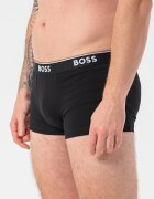 BOSS Боксерки с лого на талията - 3 чифта Избеляло черно