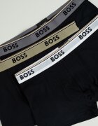 BOSS Боксерки с памук 3 чифта Черен