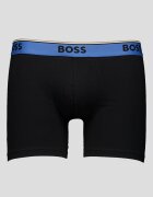 BOSS Боксерки с памук - 3 чифта Черен