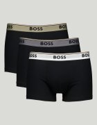 BOSS Боксерки с памук - 3 чифта Черен