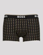 BOSS Боксерки с памук - 3 чифта Черен