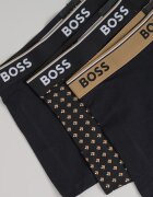BOSS Боксерки с памук - 3 чифта Черен