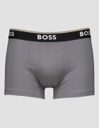 BOSS Боксерки с памук - 3 чифта Черен/Сив