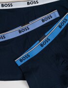 BOSS Боксерки с памук - 3 чифта Тъмносин
