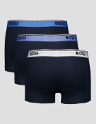 BOSS Боксерки с памук - 3 чифта Тъмносин