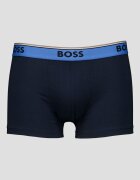 BOSS Боксерки с памук - 3 чифта Тъмносин