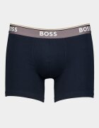BOSS Боксерки с памук - 3 чифта Тъмносин