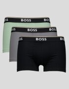 BOSS Боксерки с памук - 3 чифта Зелен/Черен/Сив