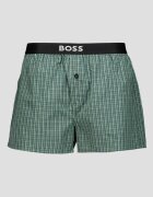 BOSS Боксерки с принт - 2 чифта Зелен/Черен